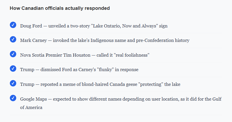 "Lake of America": Inside Trump's Wildest Executive Order Yet and Canada's Perfect Comeback