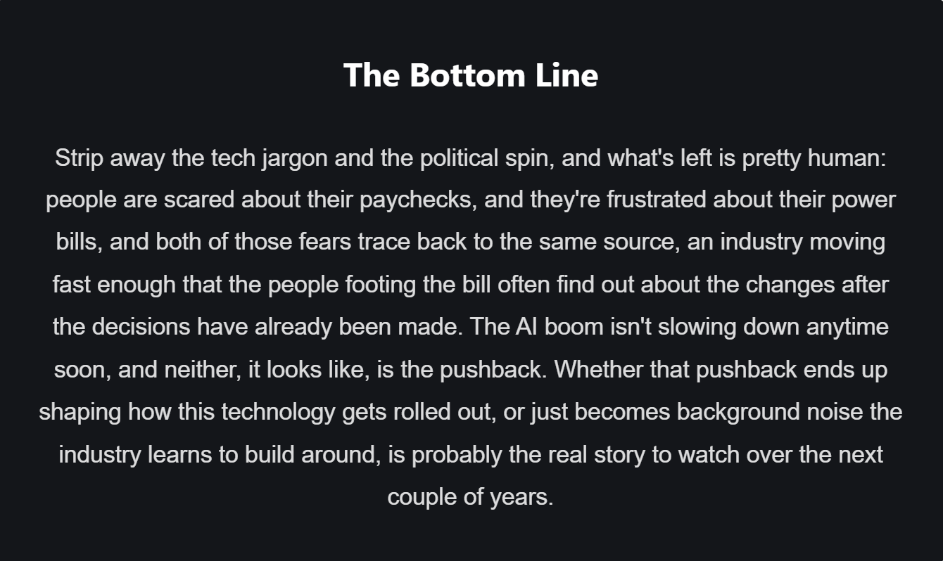 Why America Is Fighting AI on Two Fronts at Once, and Why They're Really the Same Fight