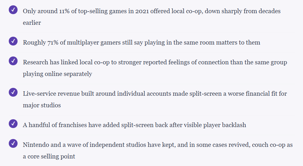 Two Controllers, One Couch, No Studio Interested: The Real Story Behind the Death of Split-Screen Gaming