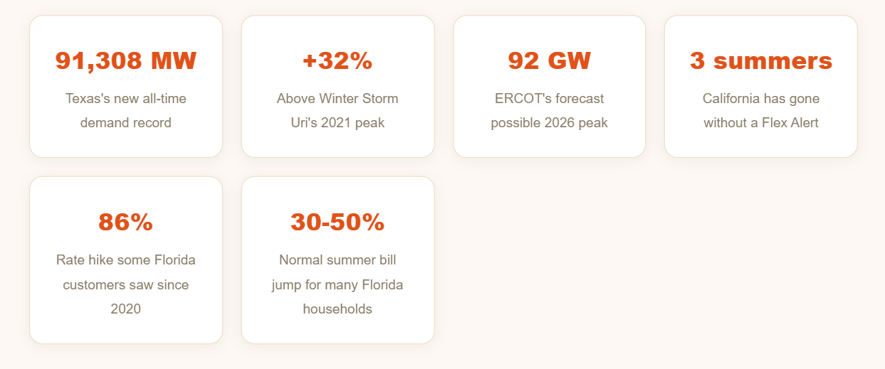Your AC Isn't the Only Thing Working Overtime This Summer, So Is the Entire Grid