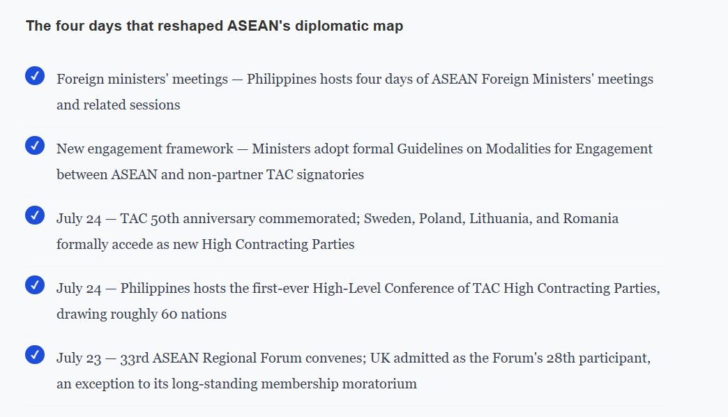 Why the UK Just Broke a Rule ASEAN Hadn't Bent in Years to Join This Manila Summit