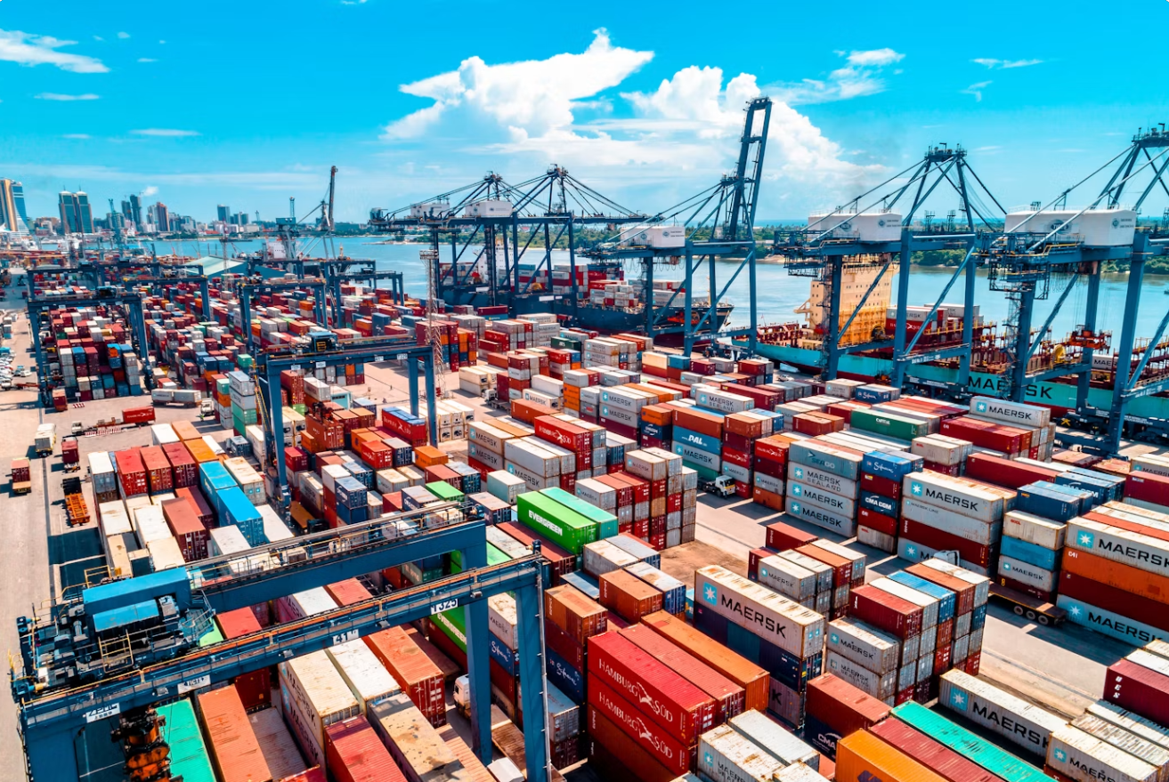 The
physical infrastructure of global trade, ports, containers, shipping lanes, has
been quietly reshaping who's catching up to whom for decades.
