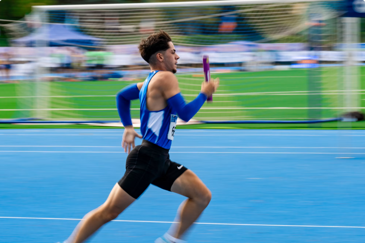 Track and field has its own
proud lineage of scholarship alumni, sprint champion Shanti Pereira among them.