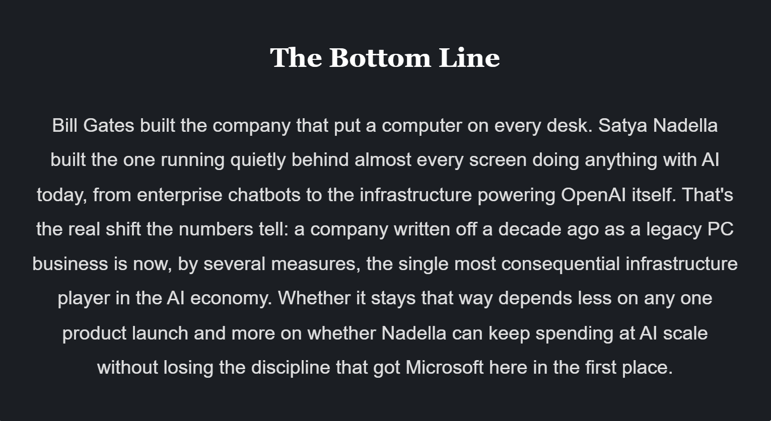 Inside the Quiet Comeback That Rebuilt Microsoft Around the Cloud
