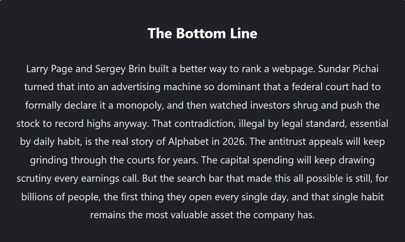 How Larry Page and Sergey Brin's Search Algorithm Turned Into a $4.2 Trillion Company Facing Down the Federal Government