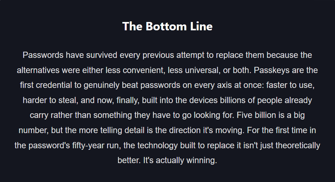 Why 2026 Is the Year the Password Actually Started to Disappear