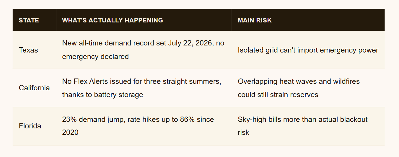 Your AC Isn't the Only Thing Working Overtime This Summer, So Is the Entire Grid