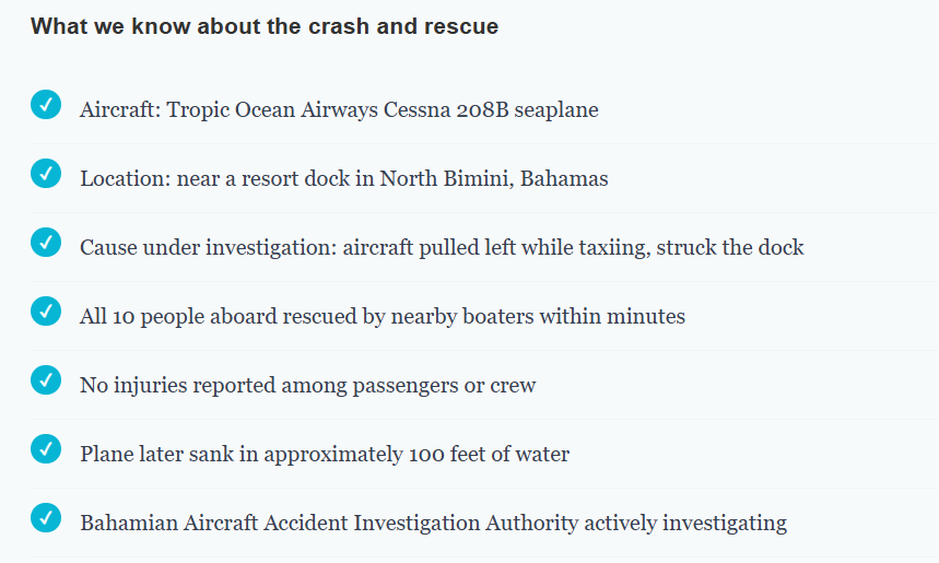 The Seaplane Crash Caught on Camera: How Ten Americans Escaped a Sinking Aircraft in North Bimini